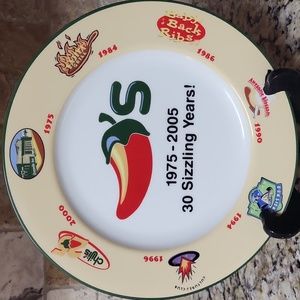 Chili's 30th Anniversary Tiffany & Co. Plate